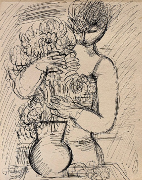 Œuvre de Marcel Gromaire présentée par Galerie Berthéas