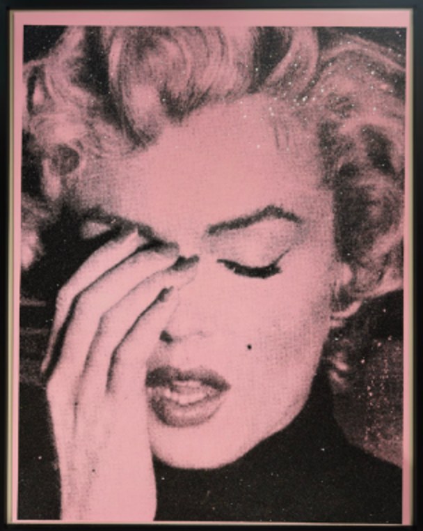 Œuvre de Russell Young présentée par Galería Cortina